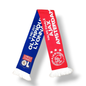 Football Scarf AFC Ajax - Olympique Lyonnais