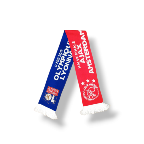 Football Scarf AFC Ajax - Olympique Lyonnais Football Scarf AFC Ajax - Olympique Lyonnais