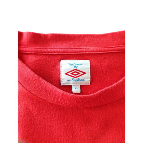 Umbro Original Fanwear cotton football vintage t-shirt England World Cup 2010