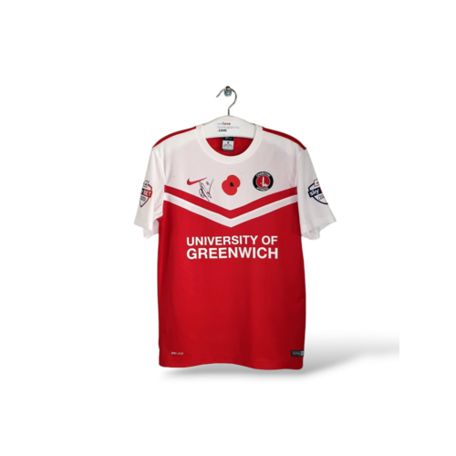 Nike Original Nike Matchworn and signed football shirt Charlton Athletic F.C. 2014/15