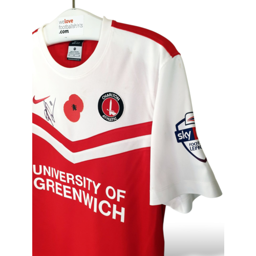 Nike Original Nike Matchworn and signed football shirt Charlton Athletic F.C. 2014/15