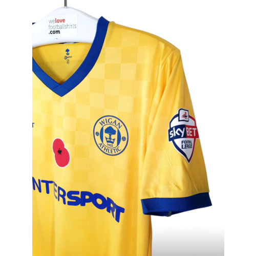 Mi-Fit Original Mi-Fit Match-Issue und signiertes Fußballtrikot von Wigan Athletic F.C. 2014/15