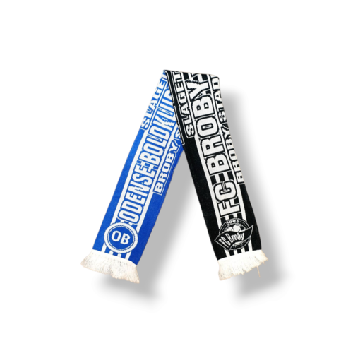 Fußballschal FC Broby - Odense BK Fußballschal FC Broby - Odense BK