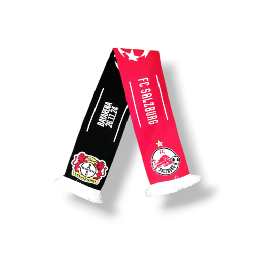 Football Scarf Bayer 04 Leverkusen - FC Salzburg Football Scarf Bayer 04 Leverkusen - FC Salzburg