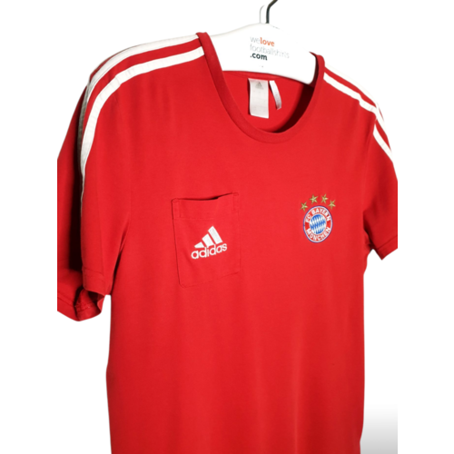 Adidas Original Fanwear Baumwoll-Fußball-Vintage-T-Shirt Bayern München
