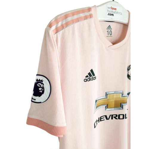Adidas Origineel Adidas Matchworn voetbalshirt Manchester United 2018/19