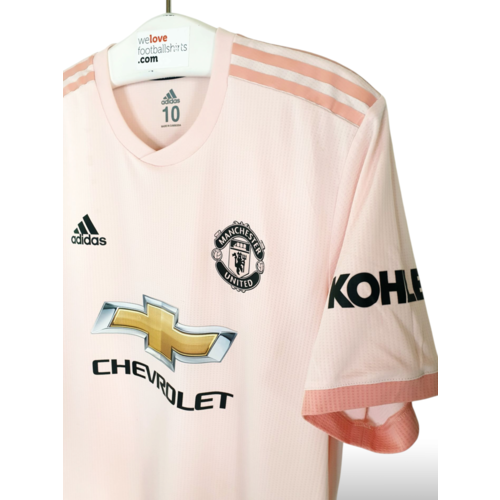 Adidas Origineel Adidas Matchworn voetbalshirt Manchester United 2018/19