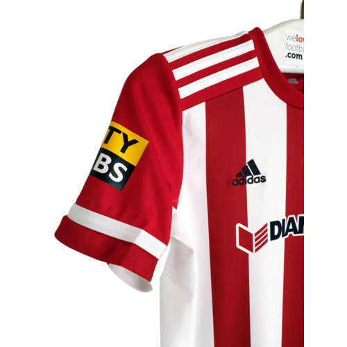 Adidas Origineel retro vintage voetbalshirt Derry City F.C. 2020/21