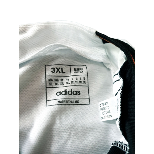 Adidas Original Retro-Vintage-Fußballtrikot Deutschland WM 2022