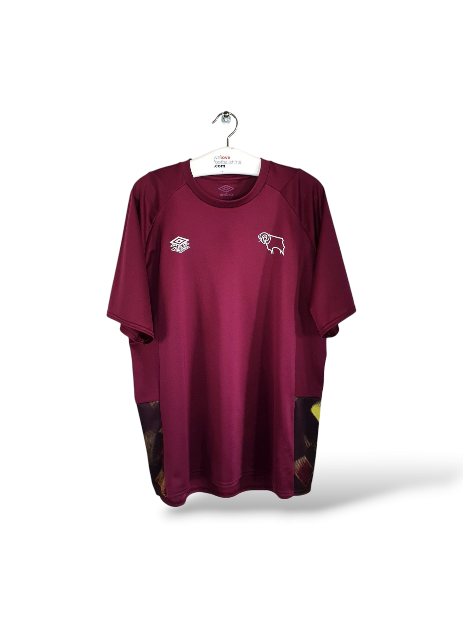 Retro vintage football shirt Derby County F.C. 2022/23