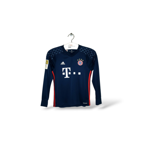 Adidas Originales Retro-Vintage-Torwarttrikot von Bayern Munchen 2016/17