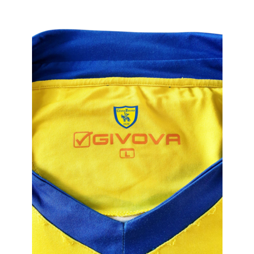 Givova Original Givova Matchworn-Fußballtrikot Chievo Verona 2009/10