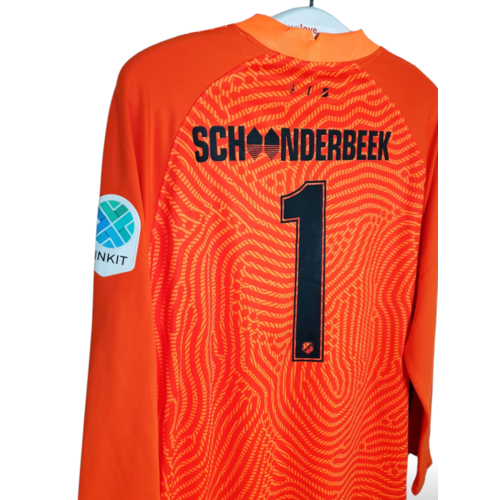 Nike Origineel Nike Matchworn keepersshirt Jong FC Utrecht 2021/22