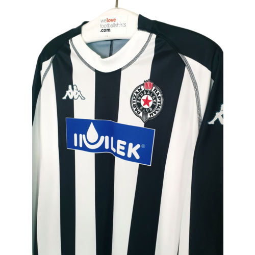 Kappa Original retro vintage football shirt FK Partizan 2004/05
