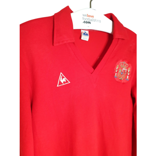 Le Coq Sportif Original Le Coq Sportif Matchworn Football Shirt Spain U21 1987