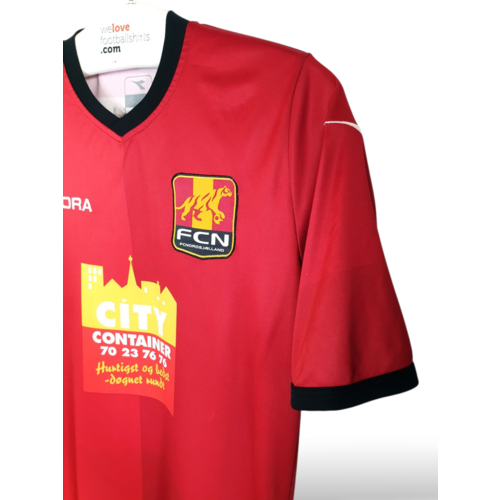 Diadora Original retro vintage football shirt FC Nordsjælland 2014/15 Diadora Original retro vintage football shirt FC Nordsjælland 2014/15
