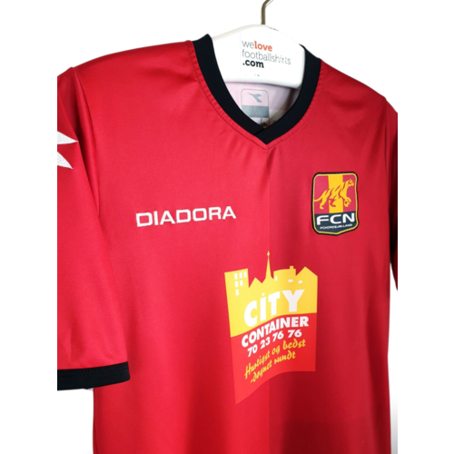 Diadora Original retro vintage football shirt FC Nordsjælland 2014/15 Diadora Original retro vintage football shirt FC Nordsjælland 2014/15