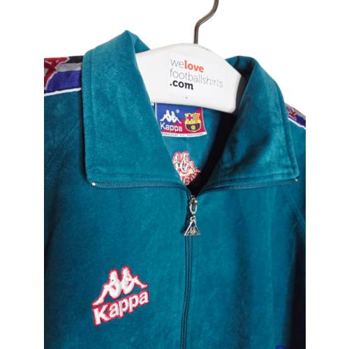 Kappa Origineel Vintage voetbal jacket FC Barcelona 1995/97