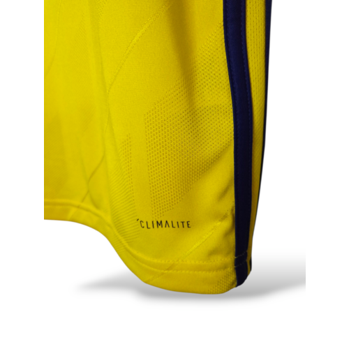 Adidas Original Retro-Vintage-Fußballtrikot Schweden Weltmeisterschaft 2018