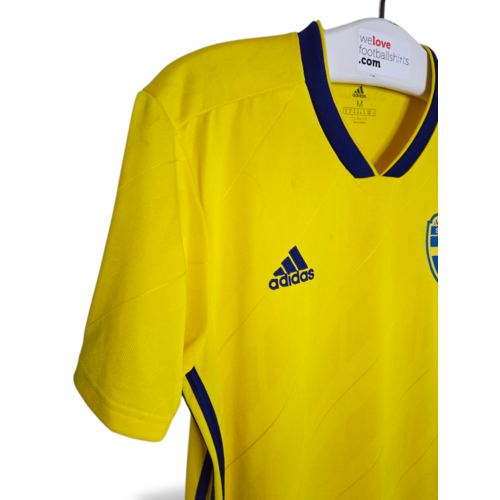 Adidas Original Retro-Vintage-Fußballtrikot Schweden Weltmeisterschaft 2018