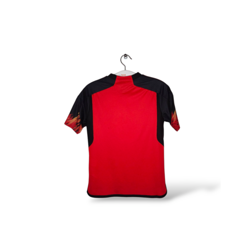 Adidas Original Retro-Vintage-Fußballtrikot Belgien Fußball-Weltmeisterschaft 2022