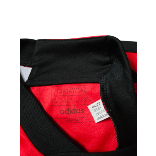 Adidas Original Retro-Vintage-Fußballtrikot Belgien Fußball-Weltmeisterschaft 2022