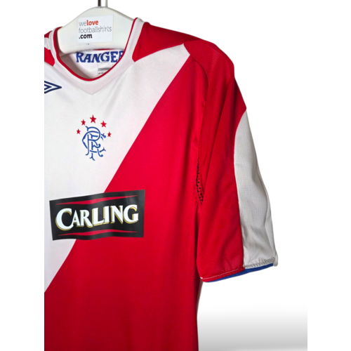 Umbro Original Retro-Vintage-Fußballtrikot Rangers FC 2006/07