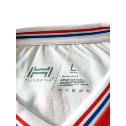 Hungaria Original Hungaria Matchworn and signed football shirt Stade de Reims 2018/19