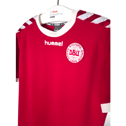 Hummel Original retro vintage football shirt Denmark World Cup 2002