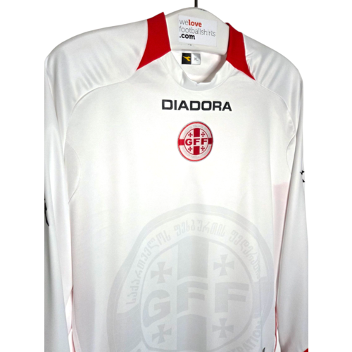 Diadora Original Retro-Vintage-Fußballtrikot Georgien 2006/08