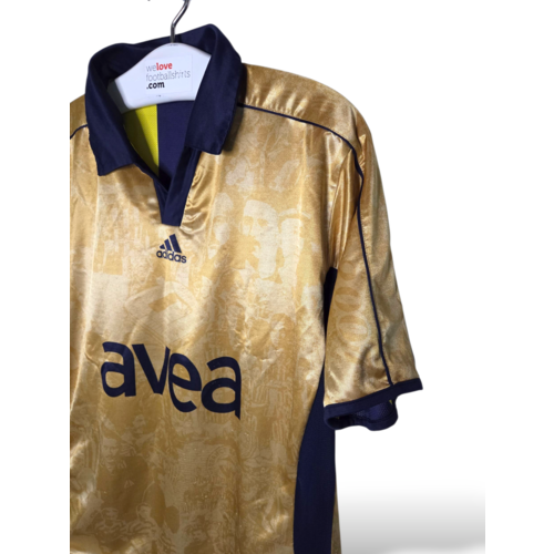 Adidas Original Retro-Vintage-Fußballtrikot Fenerbahçe SK 1907-2007