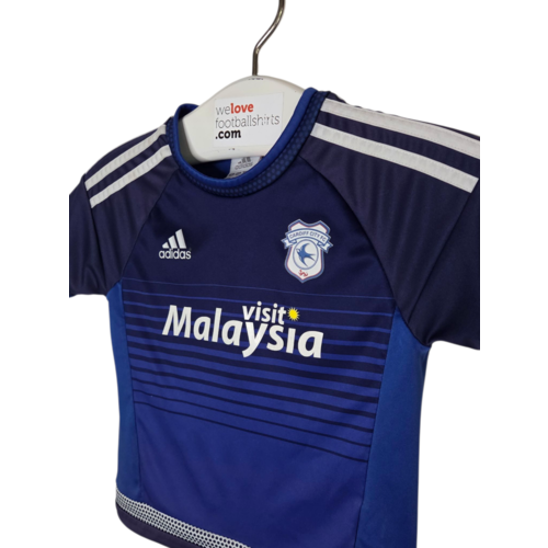 Adidas Original retro vintage football shirt Cardiff City F.C. 2015/16