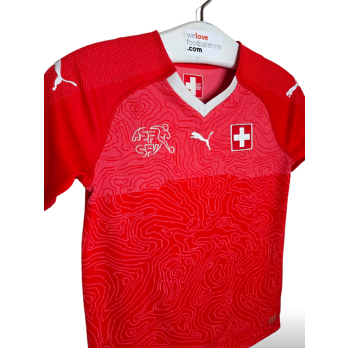 Puma Original retro vintage football shirt Switzerland World Cup 2018