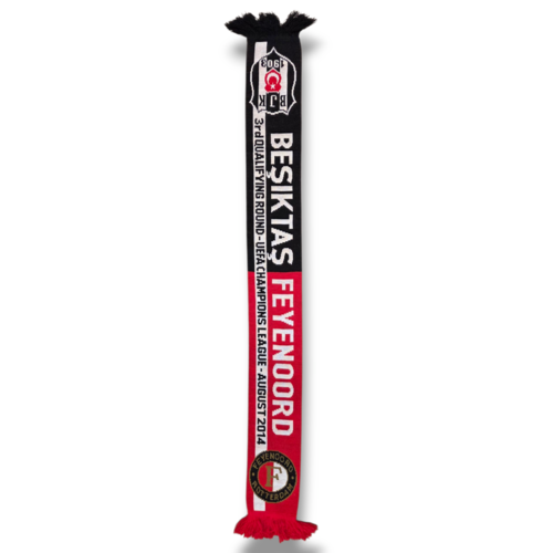 Original Football Scarf Feyenoord Rotterdam - Besiktas