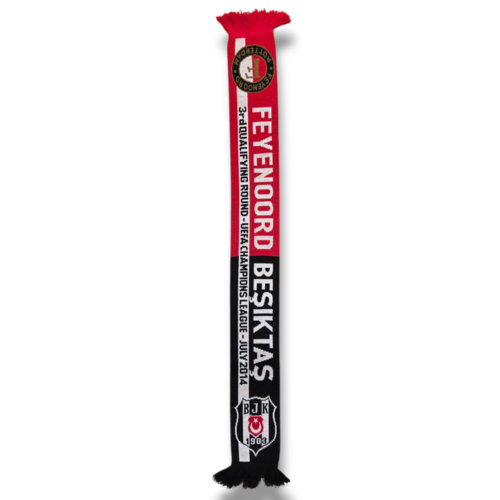 Original Football Scarf Feyenoord Rotterdam - Besiktas