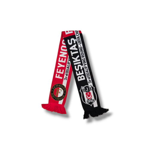 Football Scarf Feyenoord Rotterdam - Besiktas Football Scarf Feyenoord Rotterdam - Besiktas