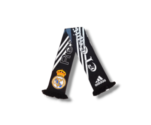 【vintage Real Madrid football scarf】 Szalik piłkarski Real Madrid LaLiga scarf football vintage