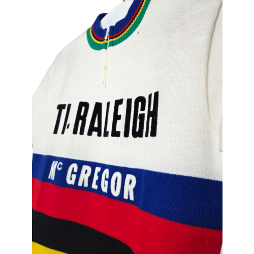 Fanwear Original Tricots du Rocher vintage cycling jersey TI Raleigh-McGregor 1978 Fanwear Original Tricots du Rocher vintage cycling jersey TI Raleigh-McGregor 1978