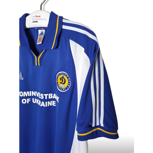 Adidas Original retro vintage football shirt Dynamo Kiev 2001/02