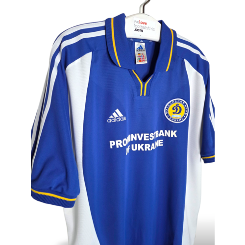 Adidas Original retro vintage football shirt Dynamo Kiev 2001/02
