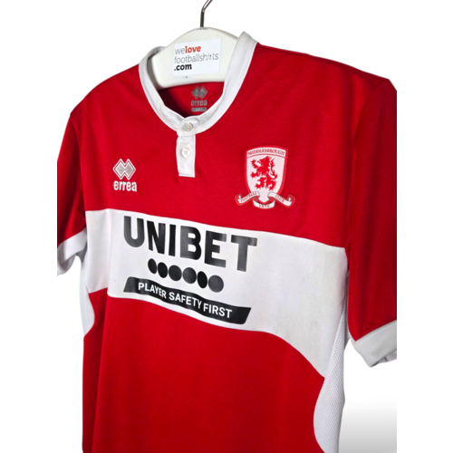 Errea Origineel retro vintage voetbalshirt Middlesbrough F.C. 2022/23
