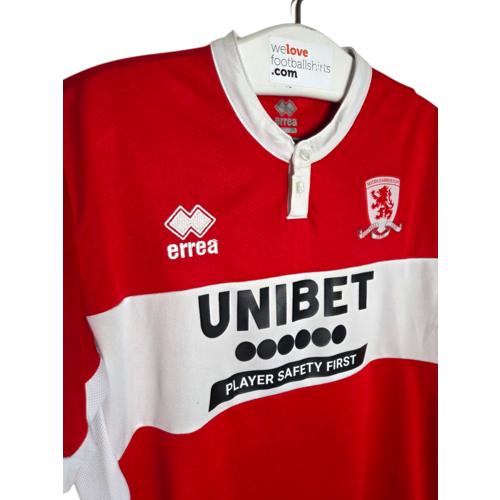Errea Origineel retro vintage voetbalshirt Middlesbrough F.C. 2022/23