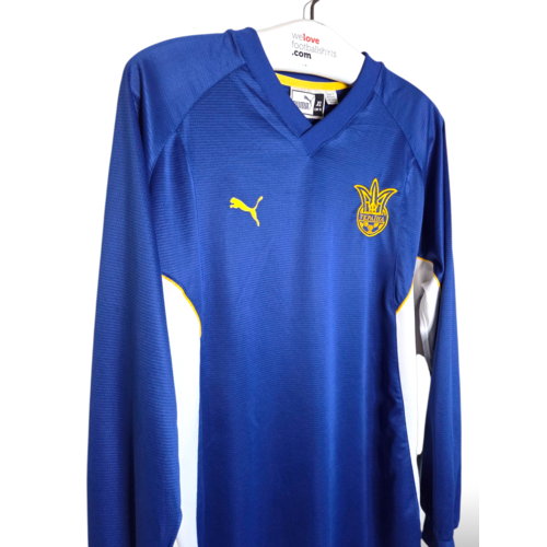 Puma Origineel retro vintage voetbalshirt Oekraine 2000/01