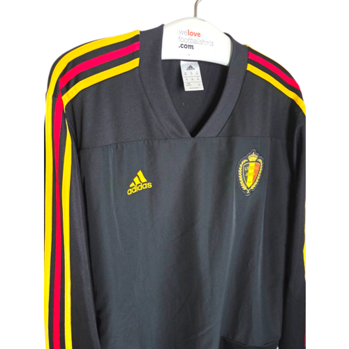 Adidas Original Vintage Fußballpullover Belgien 2017/18