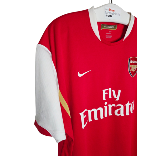 Nike Original Retro-Vintage-Fußballtrikot Arsenal 2006/08
