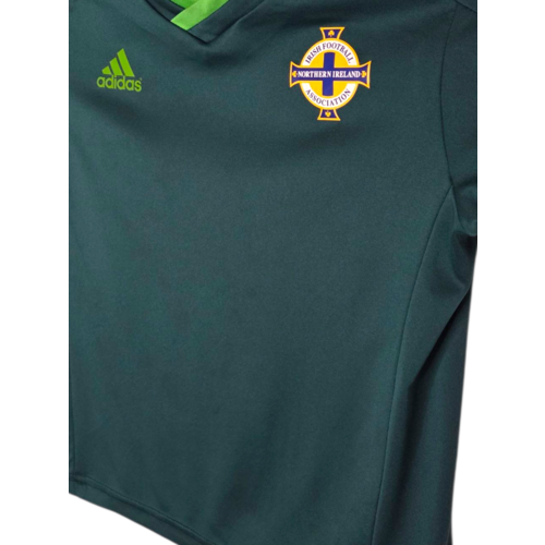 Adidas Origineel retro vintage voetbalshirt Noord-Ierland 2013/14