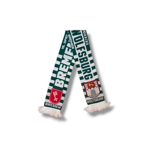 Football Scarf Bremen - Wolfsburg Football Scarf Bremen - Wolfsburg