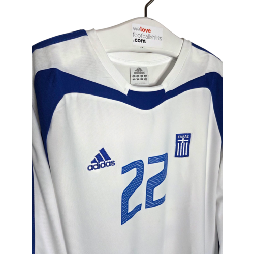 Adidas Original Adidas Match-Issue football shirt Greece 2005