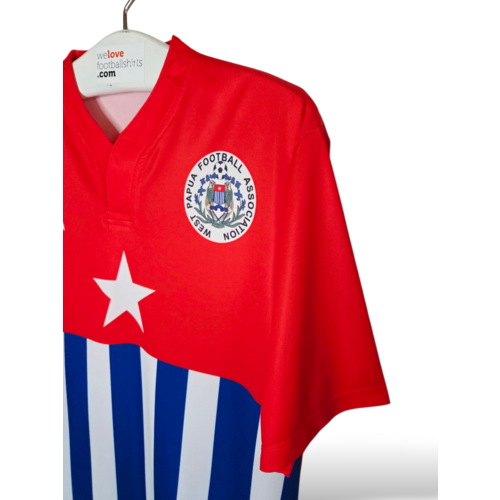 Fanwear Original Retro-Vintage-Fußballtrikot West Papua