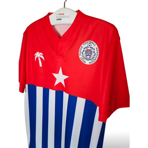 Fanwear Original Retro-Vintage-Fußballtrikot West Papua